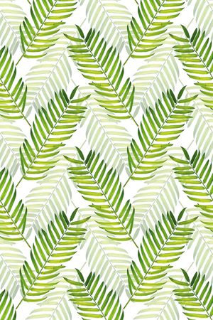 绿植树叶印花华亿平台图片