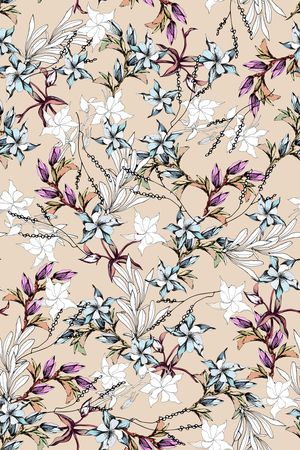 绿植树叶印花华亿平台图片