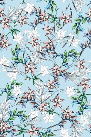 绿植树叶印花华亿平台图片