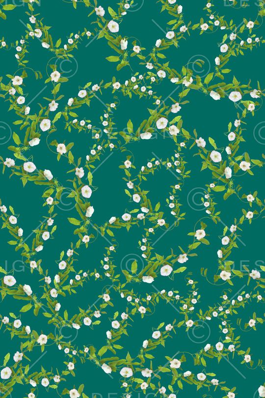 绿植树叶印花华亿平台图片