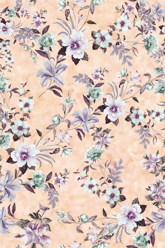 彩底花卉印花华亿平台图片