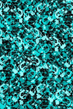 抽象男装印花华亿平台图片