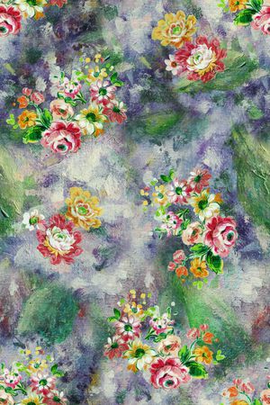 绿植树叶印花华亿平台图片