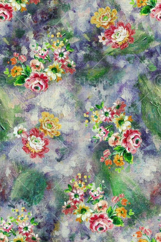 绿植树叶印花华亿平台图片