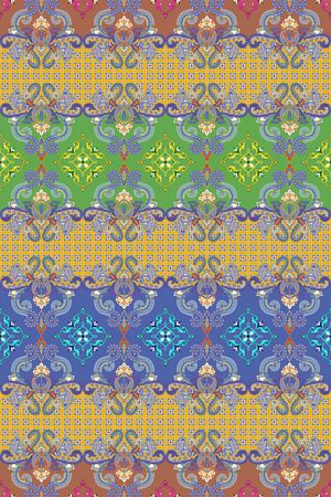 复古印花华亿平台图片