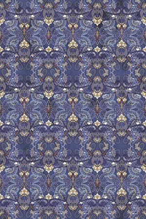 复古印花华亿平台图片