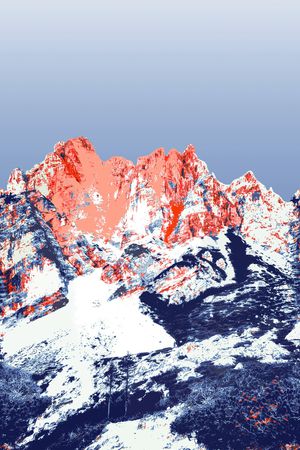 渐变印花华亿平台图片