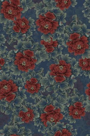 香云纱印花华亿平台图片