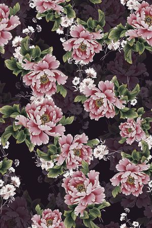 香云纱印花华亿平台图片