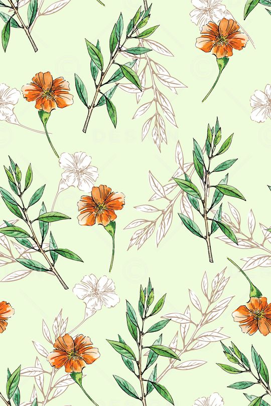 绿植树叶印花华亿平台图片