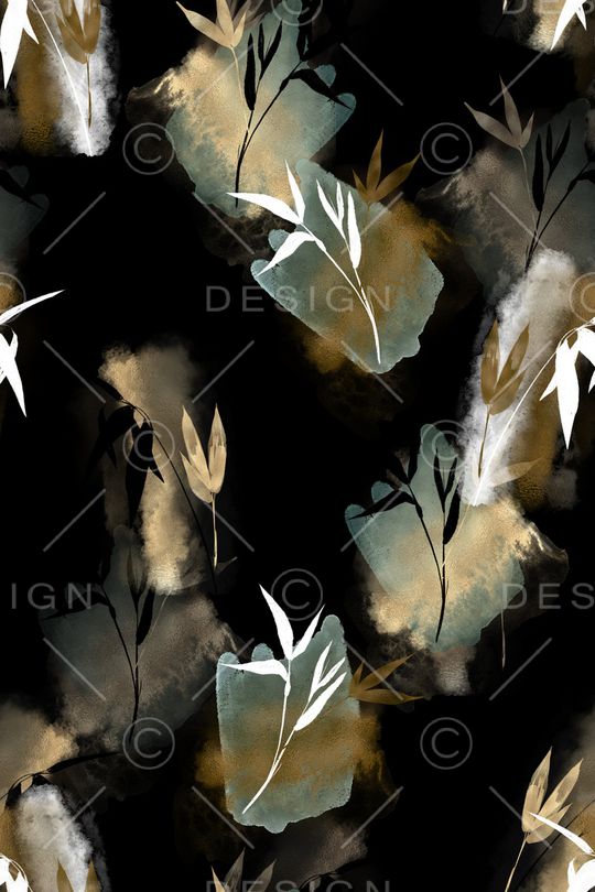 绿植树叶印花华亿平台图片