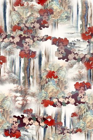 数码华亿平台印花华亿平台图片