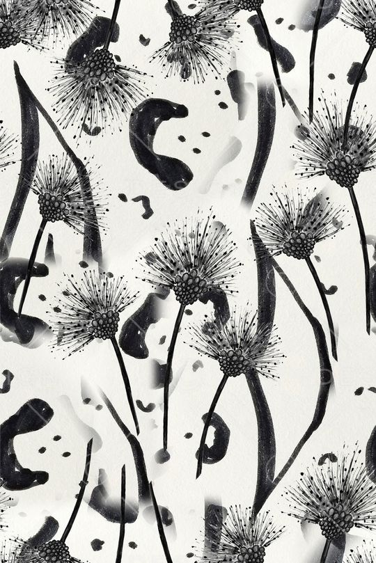 蒲公英印花华亿平台图片