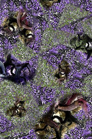 抽象印花华亿平台图片