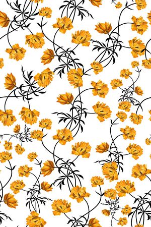 绿植树叶印花华亿平台图片