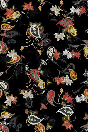 民族风印花华亿平台图片