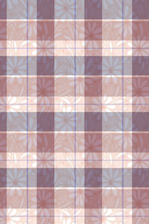 格子印花华亿平台图片