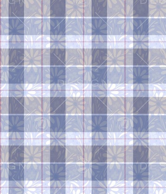 格子印花华亿平台图片