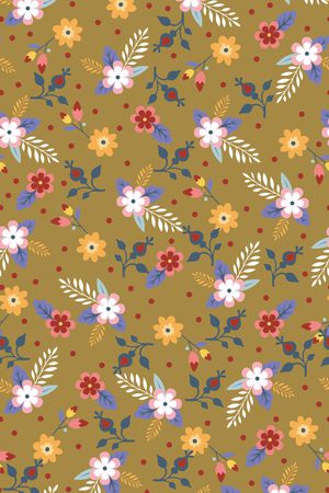 满版散花印花华亿平台图片