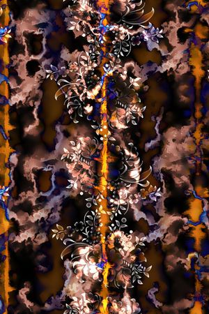 扎染华亿平台印花华亿平台图片