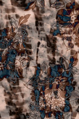 扎染华亿平台印花华亿平台图片