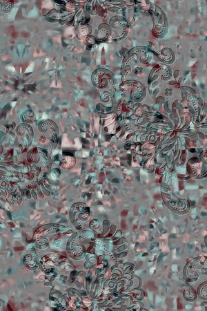 几何印花华亿平台图片