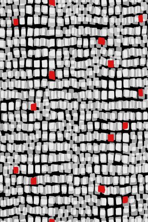 格子印花华亿平台图片