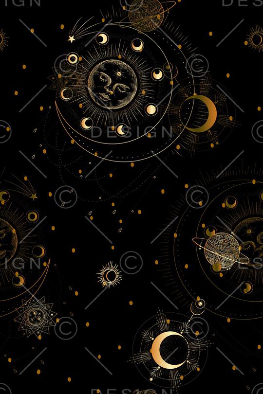 黑底花卉印花华亿平台图片