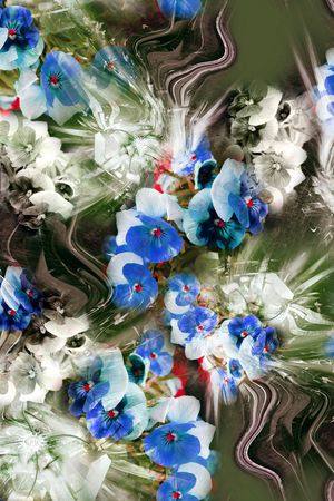 迷幻抽象背景印花华亿平台图片