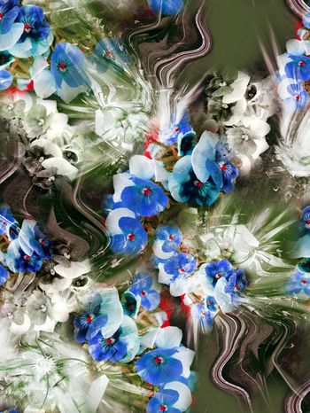 迷幻抽象背景印花华亿平台图片