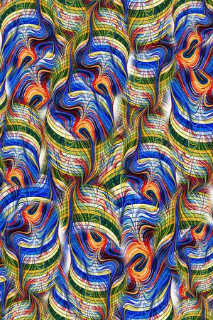 几何印花华亿平台图片