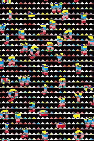 字母印花华亿平台图片