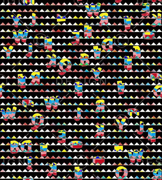 字母印花华亿平台图片