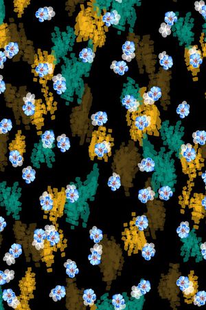 连衣裙印花华亿平台图片