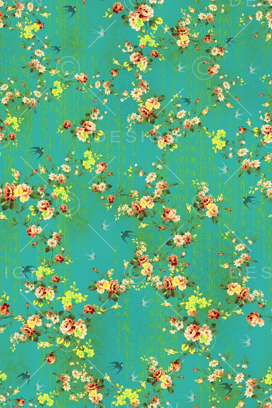 动物花卉印花华亿平台图片