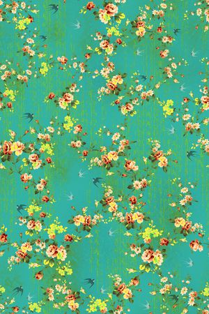 动物花卉印花华亿平台图片