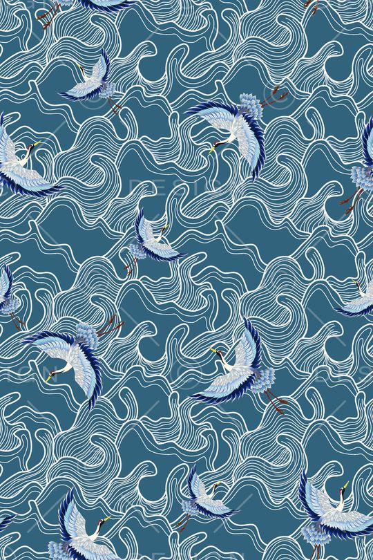 鸟印花华亿平台图片