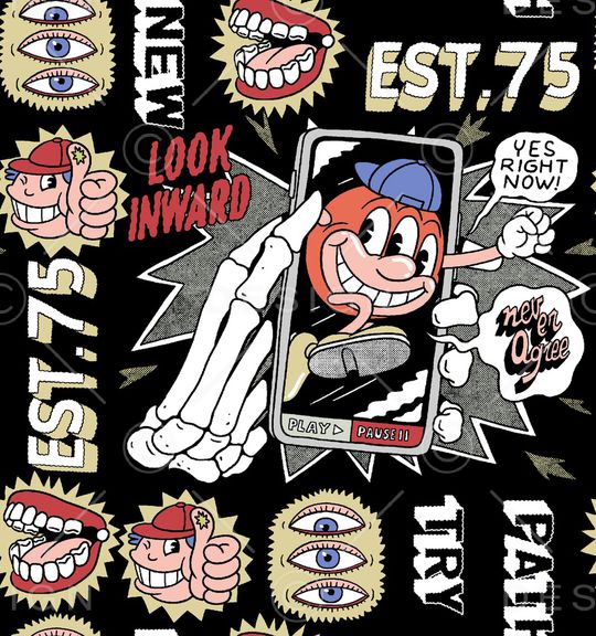 字母印花华亿平台图片