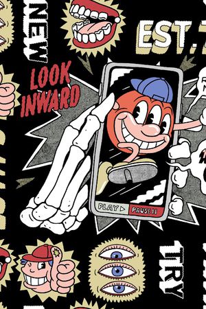 字母印花华亿平台图片