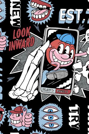 字母印花华亿平台图片