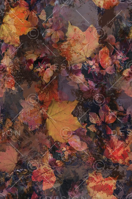 绿植树叶印花华亿平台图片