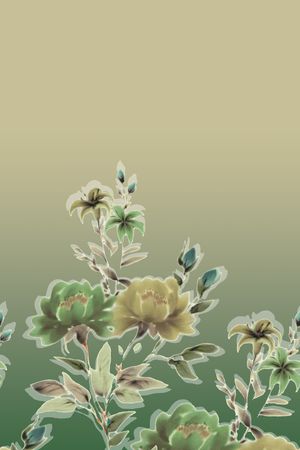 水彩印花华亿平台图片