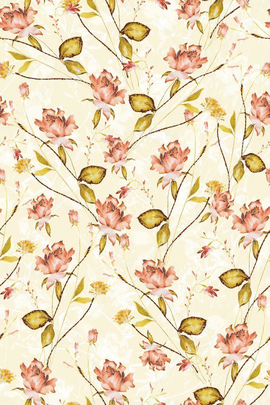 绿植树叶印花华亿平台图片