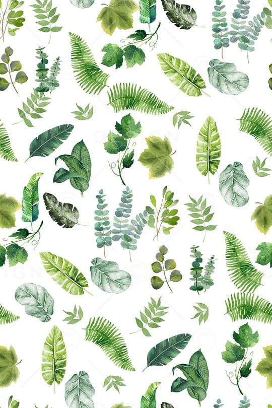 绿植树叶印花华亿平台图片