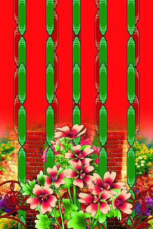 定位花印花华亿平台图片