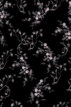 连衣裙印花华亿平台图片