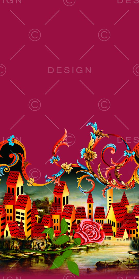 定位花印花华亿平台图片