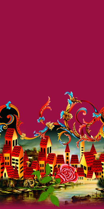 定位花印花华亿平台图片