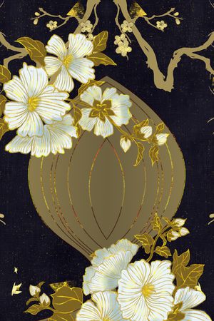 真丝印花华亿平台图片