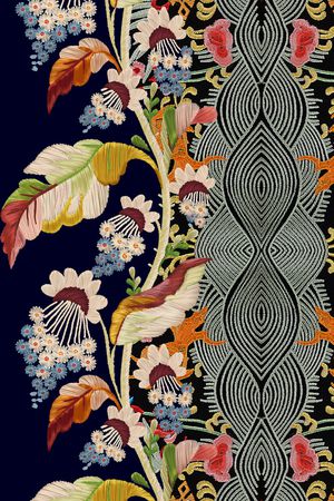 真丝印花华亿平台图片